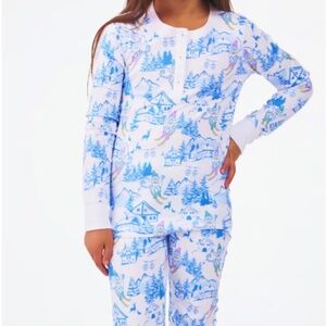 Roller Rabbit - NWT Kids Ski Toile Pajamas (Size 14)
